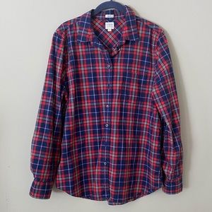 J. Crew Plaid Button Down